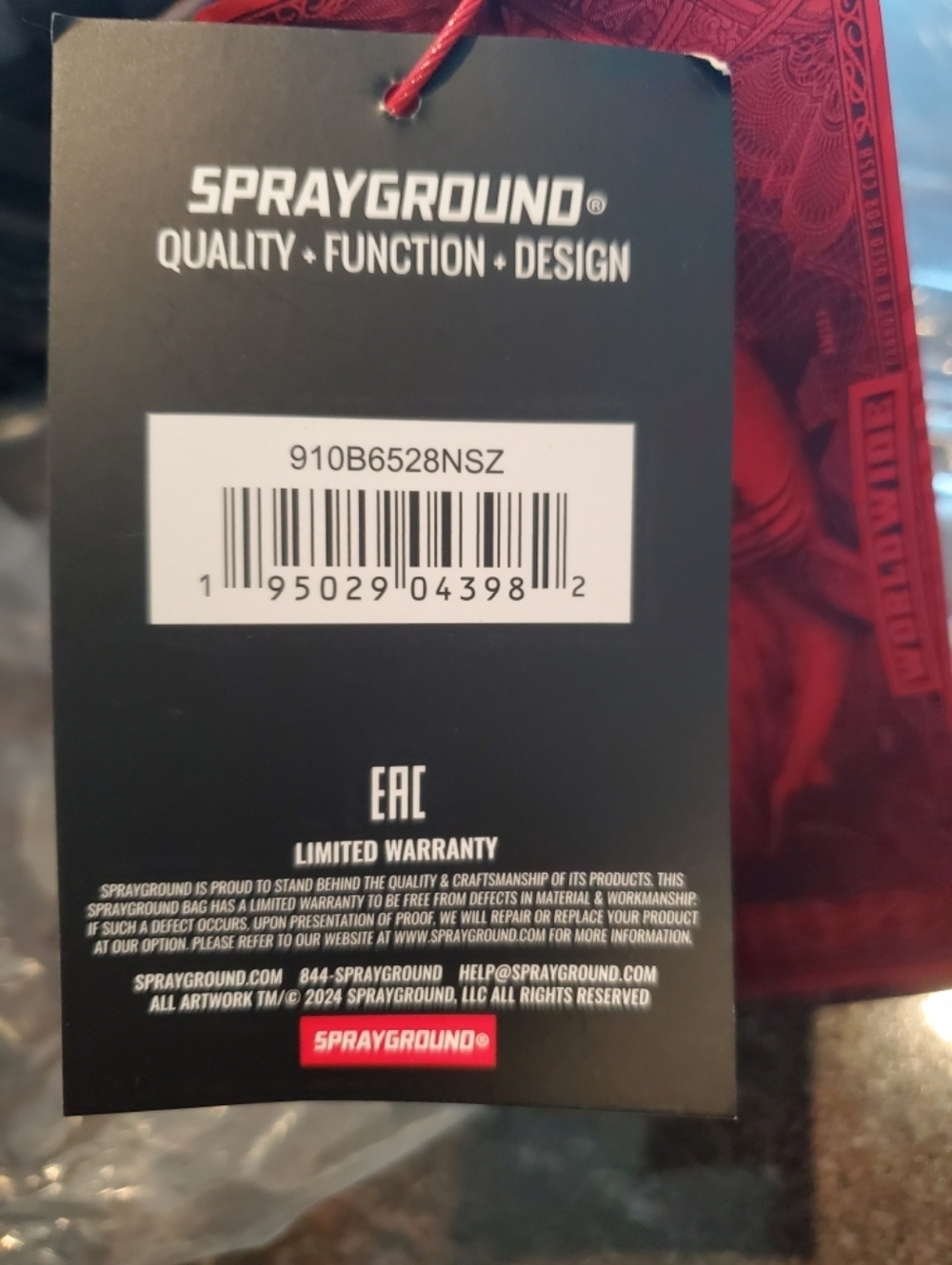 Sprayground Backpack - Picture 3 of 8